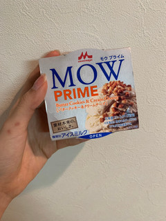 「森永 MOW PRIME バタークッキー＆クリームチーズ カップ105ml」のクチコミ画像 by らむうさん