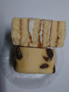 「Pasco ラムレーズンロールケーキ 袋1個」のクチコミ画像 by レビュアーさん