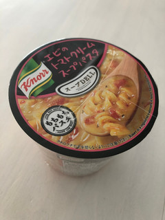 「クノール スープDELI エビのトマトクリームスープパスタ カップ41.2g」のクチコミ画像 by こつめかわうそさん