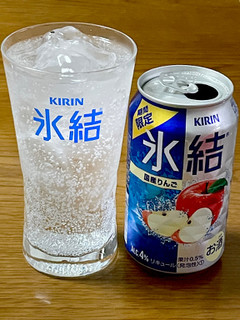 「KIRIN 氷結 国産りんご 缶350ml」のクチコミ画像 by ビールが一番さん