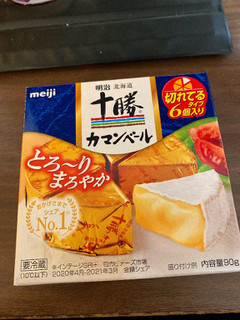 「明治 北海道十勝 カマンベールチーズ 箱90g」のクチコミ画像 by みかんちゅろすさん