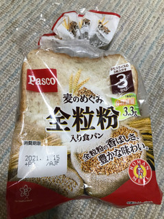 「Pasco 麦のめぐみ全粒粉入り食パン 袋10枚」のクチコミ画像 by もぐもぐもぐ太郎さん