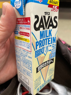 「ザバス MILK PROTEIN 脂肪0 バニラ風味 パック200ml」のクチコミ画像 by アポロちゃんさん