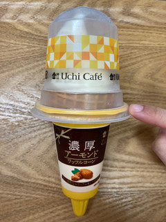 「ローソン Uchi Cafe’ ウチカフェ 濃厚アーモンドワッフルコーン 160ml」のクチコミ画像 by こまつなさん