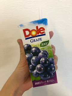 「Dole グレープ100％ パック200ml」のクチコミ画像 by こつめかわうそさん