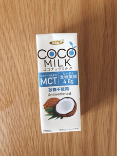 「エルビー ココナッツミルク 砂糖不使用 パック200ml」のクチコミ画像 by みもとさん