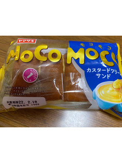 「ヤマザキ モコモコ カスタードクリームサンド 袋1個」のクチコミ画像 by レビュアーさん
