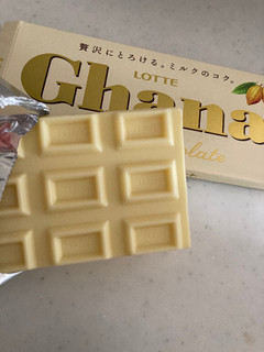 「ロッテ ガーナ ホワイトチョコレート 箱45g」のクチコミ画像 by chan-manaさん