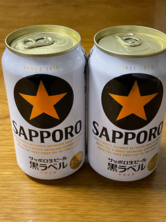 「サッポロ 生ビール黒ラベル 缶350ml」のクチコミ画像 by ビールが一番さん