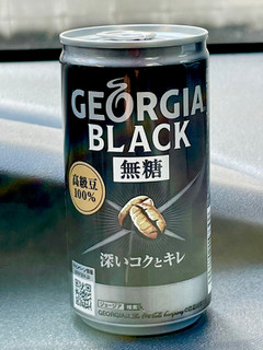 「ジョージア ジョージア ブラック 缶185g」のクチコミ画像 by ビールが一番さん