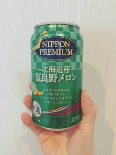 「合同酒精 NIPPON PREMIUM 北海道産富良野メロン 缶350ml」のクチコミ画像 by ちゃーぼーさん