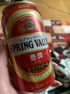 「KIRIN SPRING VALLEY 豊潤 496 缶350ml」のクチコミ画像 by SweetSilさん