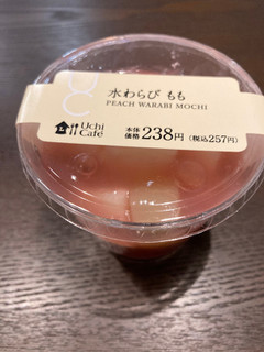 「ローソン Uchi Cafe’ 水わらび もも」のクチコミ画像 by chan-manaさん