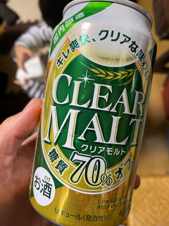 「KIRIN クリアモルト糖質オフ 缶350ml」のクチコミ画像 by gologoloさん