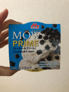 「森永 MOW PRIME クッキー＆クリーム カップ105ml」のクチコミ画像 by こつめかわうそさん