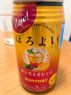 「サントリー ほろよい カシスとオレンジ 缶350ml」のクチコミ画像 by きだっちさん