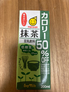 「マルサン 豆乳飲料 カロリー50％OFF 抹茶 パック200ml」のクチコミ画像 by こまつなさん