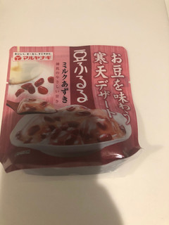「マルヤナギ 豆ふるる ミルクあずき 袋120g」のクチコミ画像 by みもとさん