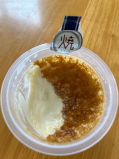 「オハヨー 焼スイーツ クリームチーズ カップ105g」のクチコミ画像 by わやさかさん