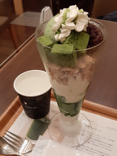 「nana’s green tea 抹茶生チョコレートパフェ」のクチコミ画像 by fruit.moon0913さん
