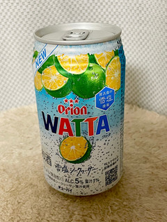 「オリオン WATTA 雪塩 シークヮーサー 缶350ml」のクチコミ画像 by ビールが一番さん