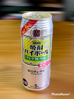 「タカラ 焼酎ハイボール グレープフルーツ割り 缶500ml」のクチコミ画像 by ビールが一番さん