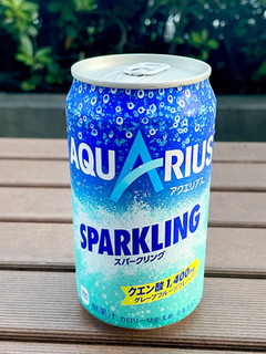 「コカ・コーラ アクエリアス スパークリング 缶350ml」のクチコミ画像 by ビールが一番さん