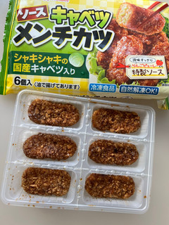 「ニッポンハム ソースキャベツメンチカツ 袋6個」のクチコミ画像 by SweetSilさん