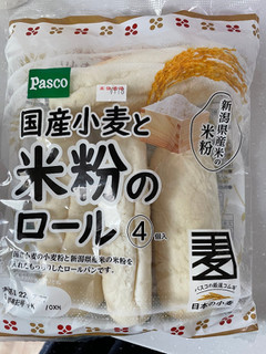 「Pasco 国産小麦と米粉のロール 袋4個」のクチコミ画像 by 甘党の桜木さん