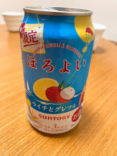 「サントリー ほろよい ライチとグレフル 缶350ml」のクチコミ画像 by きだっちさん