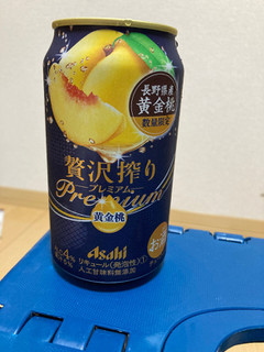 「アサヒ 贅沢搾りプレミアム 長野県産黄金桃 350ml」のクチコミ画像 by ひま5さん