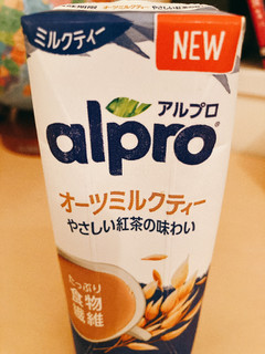 「ALPRO たっぷり食物繊維 オーツミルクティー やさしい紅茶の味わい 250ml」のクチコミ画像 by きだっちさん