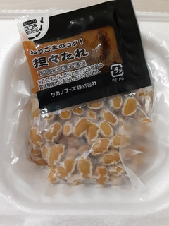 「タカノフーズ おかめ豆腐 うま辛 胡麻坦々納豆 40g×3」のクチコミ画像 by もこもこもっちさん