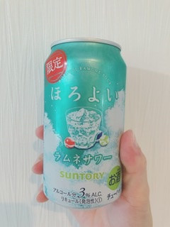 「サントリー ほろよい ラムネサワー 缶350ml」のクチコミ画像 by ちゃーぼーさん