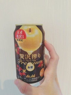 「アサヒ 贅沢搾り 国産和梨 缶350ml」のクチコミ画像 by ちゃーぼーさん