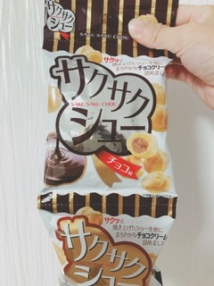 「旺旺・ジャパン サクサクシューチョコ味 袋18g」のクチコミ画像 by ちゃーぼーさん