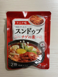 「神戸物産 スンドゥブ チゲの素 キムチ味 袋150g」のクチコミ画像 by わらびーずさん