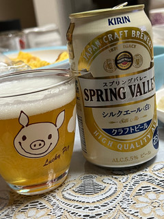 「KIRIN SPRING VALLEY シルクエール 白 缶350ml」のクチコミ画像 by SweetSilさん