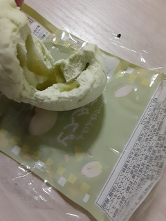 「竹下製菓 マシュマロ ふわふわケーキピスタチオ 袋1個」のクチコミ画像 by もこもこもっちさん