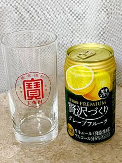 「宝酒造 寳プレミアム 贅沢づくり グレープフルーツ 350ml」のクチコミ画像 by ビールが一番さん