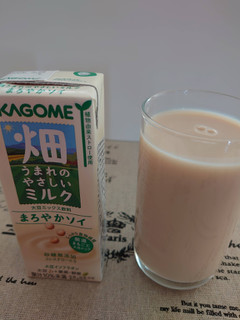 「カゴメ 畑うまれのやさしいミルク まろやかソイ パック200ml」のクチコミ画像 by にゅーんさん