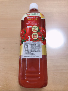 「デルモンテ 食塩無添加トマトジュース ペット900g」のクチコミ画像 by こつめかわうそさん