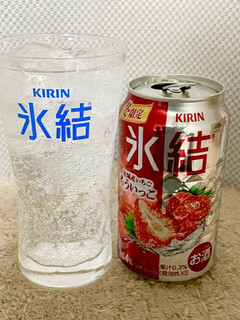 「KIRIN 氷結 宮城産いちご もういっこ 缶350ml」のクチコミ画像 by ビールが一番さん