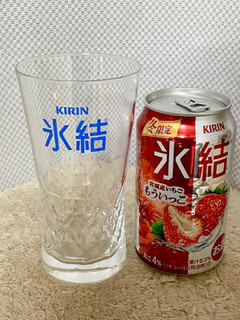 「KIRIN 氷結 宮城産いちご もういっこ 缶350ml」のクチコミ画像 by ビールが一番さん