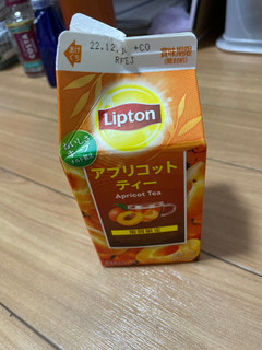 「森永 Lipton アプリコットティー 500ml」のクチコミ画像 by アポロちゃんさん