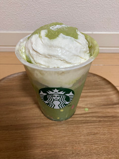 「スターバックス 抹茶玄米茶 もち フラペチーノ」のクチコミ画像 by こまつなさん