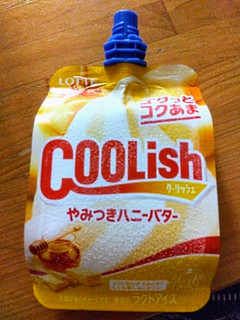 「ロッテ クーリッシュ やみつきハニーバター 135ml」のクチコミ画像 by ちーえび さん