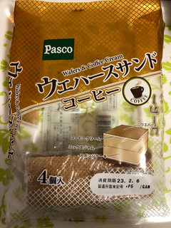 「Pasco ウエハースサンド コーヒー 袋4個」のクチコミ画像 by パン大好きさん