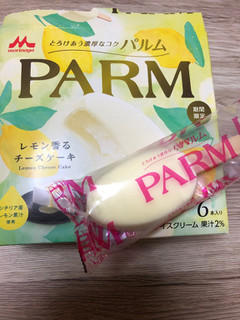 「森永 PARM レモン香るチーズケーキ 箱55ml×6」のクチコミ画像 by みいちさん