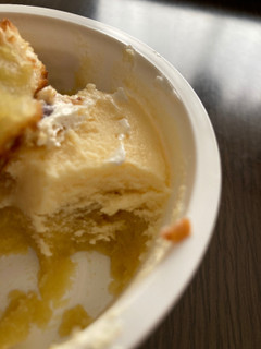 「ファミリーマート お芋とチーズケーキ 蜜いも＆スフレ」のクチコミ画像 by kina子いもさん